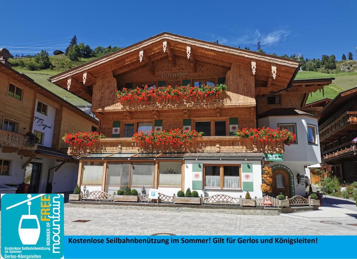 Hotel Petererhof Gerlos Zewnętrze zdjęcie